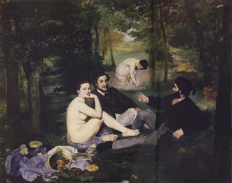 Edouard Manet Luncheon on the Grass France oil painting art